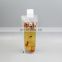 Reusable Stand Up Plastic Custom Liquid Fruit Juice Pouch Drink Packaging Spout Pouch Bag / Juice Doypack With Spout