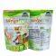 Custom printed food grade stand up whey protein powder bags/ziplock whey powder pouches/food package
