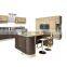 Factory price litght brown melamine kitchen cabinet design