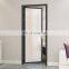 Fashion narrow frame glass door aluminum metal frame door for bathroom