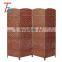woven paper screen room divider brown folding screens freestanding