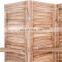 4 Panel 5.6 Ft Tall Partition Wood Folding Room Divider Screens