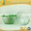 5pcs Set Storage Glass Bowl With Lid,Salad Glass Bowl