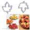 Cake Decorating Supplies Kit, Stainless Steel Maple Leaf Cookie Cutters Mold Mould