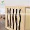 Creative and elegant wood scented candle lampshade retro bamboo hollow candle table  or wall using electronic candles
