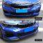 Sport Style Car Exterior Accessories Carbon Fiber Front Lip For Bmw 3 Series
