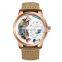 AILANG 5811 New Fashion Timepiece Casual Male Genuine Leather Strap Automatic Mechanical Movement Sports Watches
