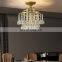 luxury lamps crystal iron chandelier lighting home decor light  Gold Pyramid Pendant Lighting Luxury Modern Crystal Chandeliers