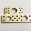 TEHCO Solid Lubricating Bushing Made of Brass Copper Alloy and Graphite Sintered Oilless Bear Machinery Parts for Steam and Ship