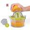 Kitchen Accessories Home and Kitchen Gadgets Fruit & Vegetable Tools 4 in 1multi Juicer press Manual Orange Squeezer with Measuring Cup