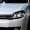 landnovo Headlights for VW golf 6 to 7.5 2010-2012 led Head Lamp Assembly PLUG & PLAY