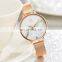 SHENGKE SK Hot Sale Watch Set Blue Jewelry Necklace Earrings 4 Pieces 0039+0093Blue Sets Bracelet Watch Gift Girl Friend