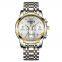 NIBOSI Mens Watch Chronograph Quartz Wristwatch Casual Fashion Waterproof Clock Relogio Masculino