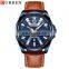 CURREN Leather Strap Waterproof Men's Watch Business Men's Watch
