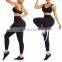 Women Hook Yoga Pants Waist Trainer Leggings Corset Plus Size
