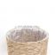 Best Price Water Hyacinth Plant Holder Straw Flower Pot Planter Natural Handwoven Wholesale Used with Flower/green Plant CLASSIC