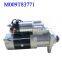 Mitsubishi M9T83771 Car Engine Starter Manufacturing China 12V Starter Motor 1447912 1797880 Mitsubishi OEM Custom Starter Motor of Loader