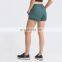 New Womens Solid Clothes Nude Naked Yoga Sports Sexy Hot Pants Used For Fitness Gym Running Training Leisure Wear