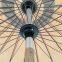 24 bone center column garden umbrella 24k outdoor leisure sun umbrella parasol scenic area with large umbrella