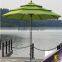 High quality outdoor garden furniture scratch proof garden dining set chinese parasol