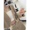 Autumn New Set: Little Chanel-Style Spicy Girl Design Tassel V-Neck Short Jacket With High-Waist Slimming Skirt for Women