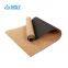Thick 6mm Cork Yoga Mat With Moisture-Wicking Surface, Perfect for Intense Pilates Sessions