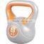 Newly Designed Cement PVC kettlebell with colorful plastic coating