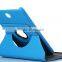 For Samsung Galaxy Tab A PLUS T550 PU Rotation Case Cover blue