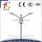 single arm LED 120 watt Bridgelux chips eilectric led street light with hot-dip galvanized & powder coated pole