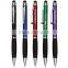 Touch promotional plastic ball pen with LED