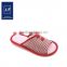 2015Hot sale indoor open-toed warm cotton pu injection sandals slipper