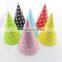 Colorful Party Paper Hat for Kid's Birthday