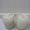 8oz frosted white glass candle jars with metal lid for making scented candles                        
                                                Quality Choice