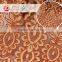 Factory orange fall plate embroidered lace fabric samples of lace for dresses