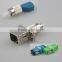 low cost fan out Type Optical Fiber Adapter Fiber bulkhead attenuater fiber optic adapter