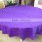 100% Polyester TC CVC WATER RESISTANT Table Cloth for round table