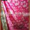 Stitching Technics burnt-out polyester flannel Blanket fabric