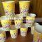 hot sale high quality biodegradable KFC 85 oz disposable paper popcorn cup/bucket