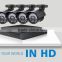 4CH CCTV System 720P DVR 4PCS 1200TVL IR Weatherproof Outdoor CCTV Camera Home Security System Video Surveillance Kits