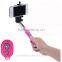 NEW SELFY STICK EXTENDABLE IN BLACK & PINK SELFIE & BLUETOOTH SELFIE STICK REMOTE MONOPAD