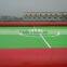 2016 hot inflatable football court,interactive sports game stuff human foosball for sale