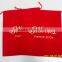 Customized velvet bags and pouches with falp,hot stampinglogo