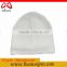 Pure color twill knitted cap