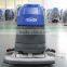 Big tank two brushes manual floor cleaning machine, manufacturer