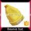Knitting warm earflap winter beanie cap