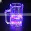 Color Light Flashing Bar Pub LED Beer Wine Cup Liquids activated or Button Control