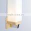 Indoor Wood Wall Light, Beside Wall Light Wall Scone for Corridor, Room, Hotel, Wooden Base Glass Shade
