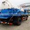 12000L vacuum sewage suction tanker truck