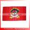 170T polyester flag, 90*150cm funny flag,Pirate flag with red bandana