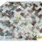 High quality black/gray mother of pearl oyster seashell mosaic wall tile competitive mosaic price
